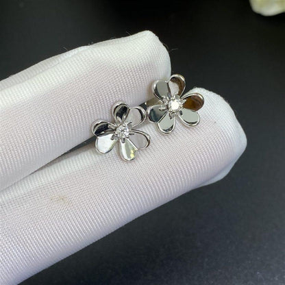 [Elowen Jewels]FRIVOLE MINI SILVER FLOWER EARRINGS