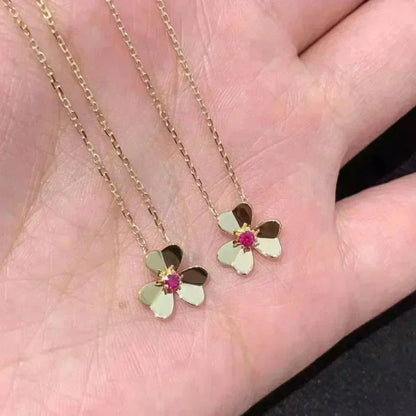 [Elowen Jewels]FRIVOLE GOLD FLOWER NECKLACE