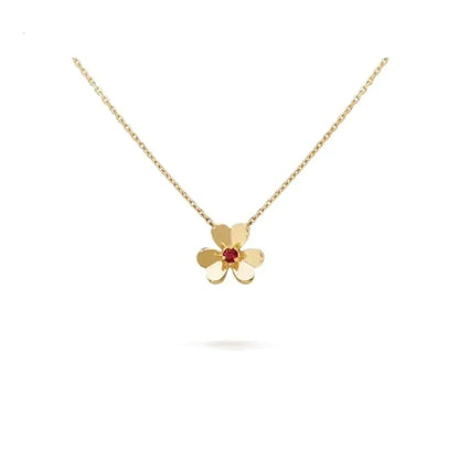 [Elowen Jewels]FRIVOLE GOLD FLOWER NECKLACE
