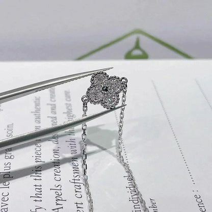 [Elowen Jewels]CLOVER  SINGLE FLOWER BRACELET SILVER