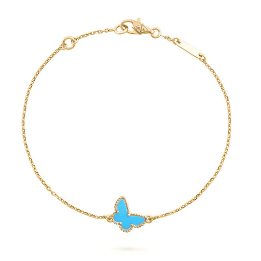 [Elowen Jewels]BUTTERFLY TURQUOISE BUTTERFLY BRACELET