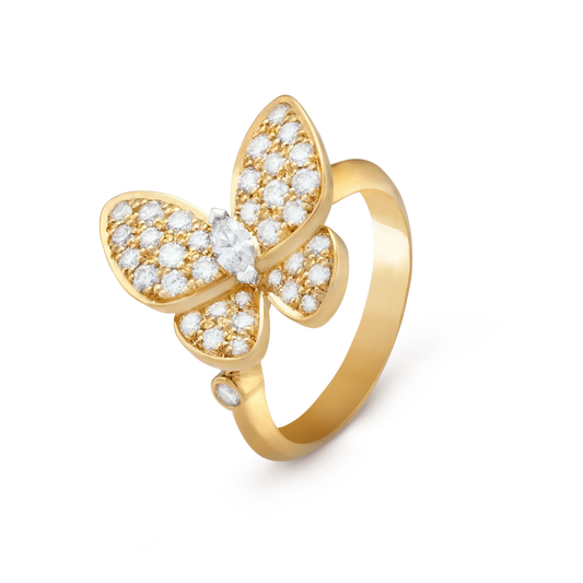 [Elowen Jewels]BUTTERFLY DIAMOND RING