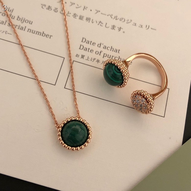 [Elowen Jewels]PERLEE COULEURS DIAMOND ROSE GOLD BETWEEN THE FINGER RING
