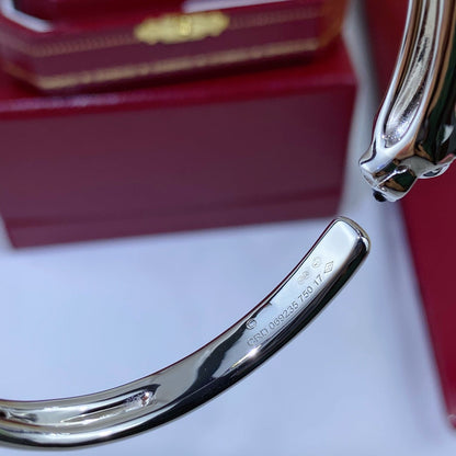 [Elowen Jewels]PANTHERE SILVER OPEN BRACELET