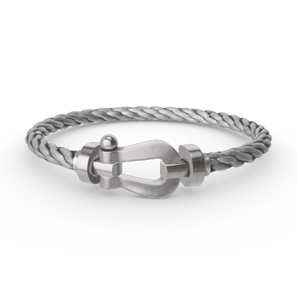 [Elowen Jewels]FORCE LARGE HORSESHOE NO DIAMOND BRACELET SILVER