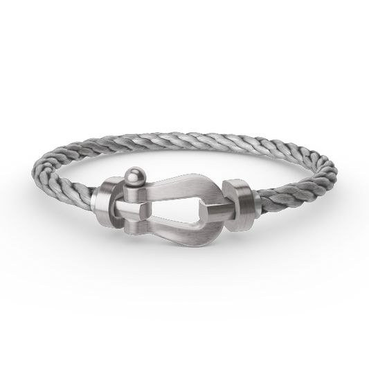 [Elowen Jewels]FORCE LARGE HORSESHOE NO DIAMOND BRACELET SILVER