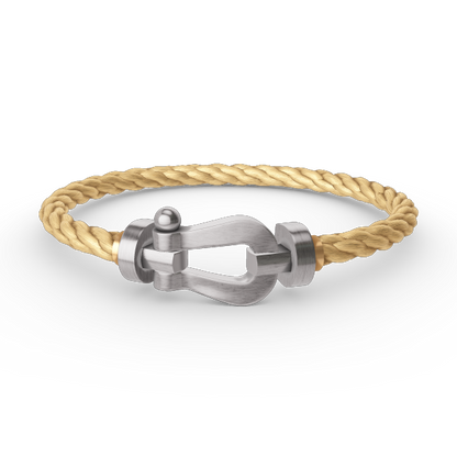 [Elowen Jewels]FORCE LARGE HORSESHOE NO DIAMOND BRACELET SILVER