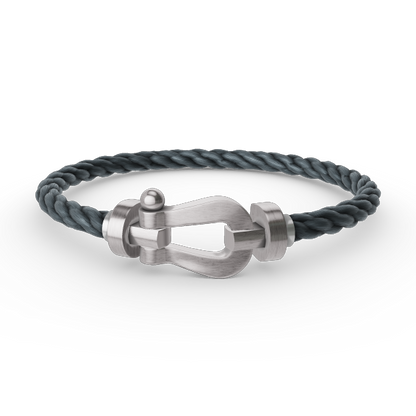 [Elowen Jewels]FORCE LARGE HORSESHOE NO DIAMOND BRACELET SILVER
