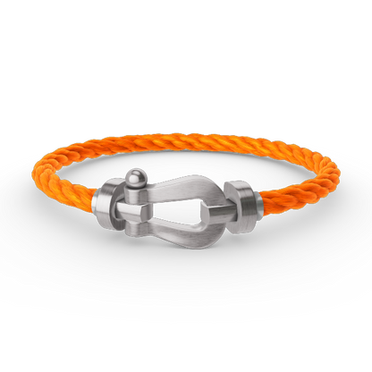 [Elowen Jewels]FORCE LARGE HORSESHOE NO DIAMOND BRACELET SILVER