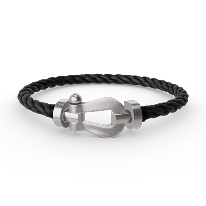 [Elowen Jewels]FORCE LARGE HORSESHOE NO DIAMOND BRACELET SILVER