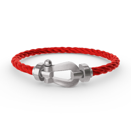 [Elowen Jewels]FORCE LARGE HORSESHOE NO DIAMOND BRACELET SILVER