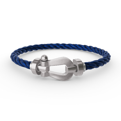 [Elowen Jewels]FORCE LARGE HORSESHOE NO DIAMOND BRACELET SILVER