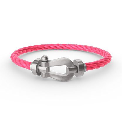 [Elowen Jewels]FORCE LARGE HORSESHOE NO DIAMOND BRACELET SILVER