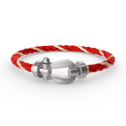 [Elowen Jewels]FORCE LARGE HORSESHOE NO DIAMOND BRACELET SILVER