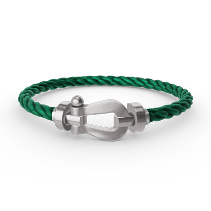 [Elowen Jewels]FORCE LARGE HORSESHOE NO DIAMOND BRACELET SILVER