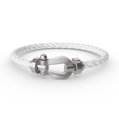 [Elowen Jewels]FORCE LARGE HORSESHOE NO DIAMOND BRACELET SILVER