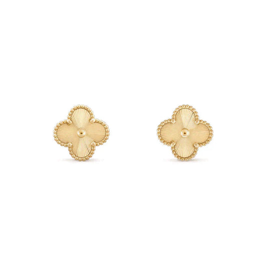 [Elowen Jewels]CLOVER MEDIUM 1 MOTIFS LASER EARRINGS