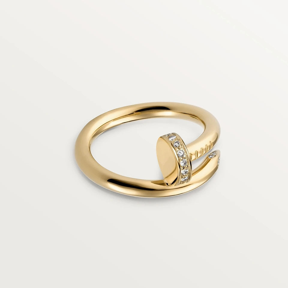 [Elowen Jewels]JUSTE RING 2.65MM GOLD DIAMOND
