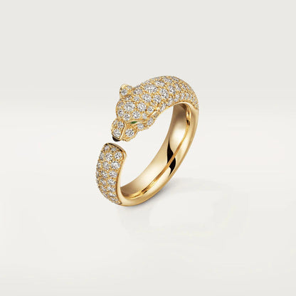 [Elowen Jewels]PANTHERE PINK GOLD DIAMOND RING
