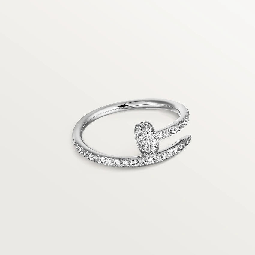 [Elowen Jewels]JUSTE RING 1.8MM SILVER DIAMONDS