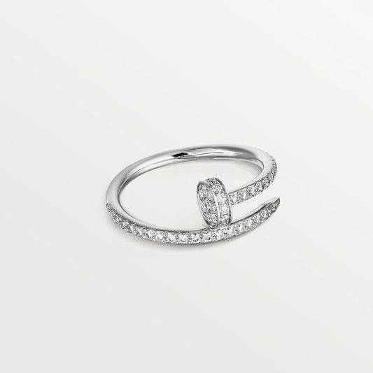 [Elowen Jewels]JUSTE RING 1.8MM SILVER DIAMONDS