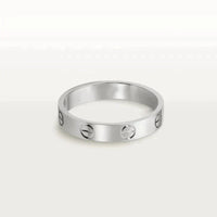 [Elowen Jewel]LOVE RING 4MM 1 DIAMOND SILVER