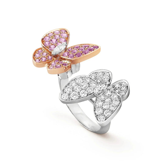 [Elowen Jewels]TWIN BUTTERFLY DIAMOND RING